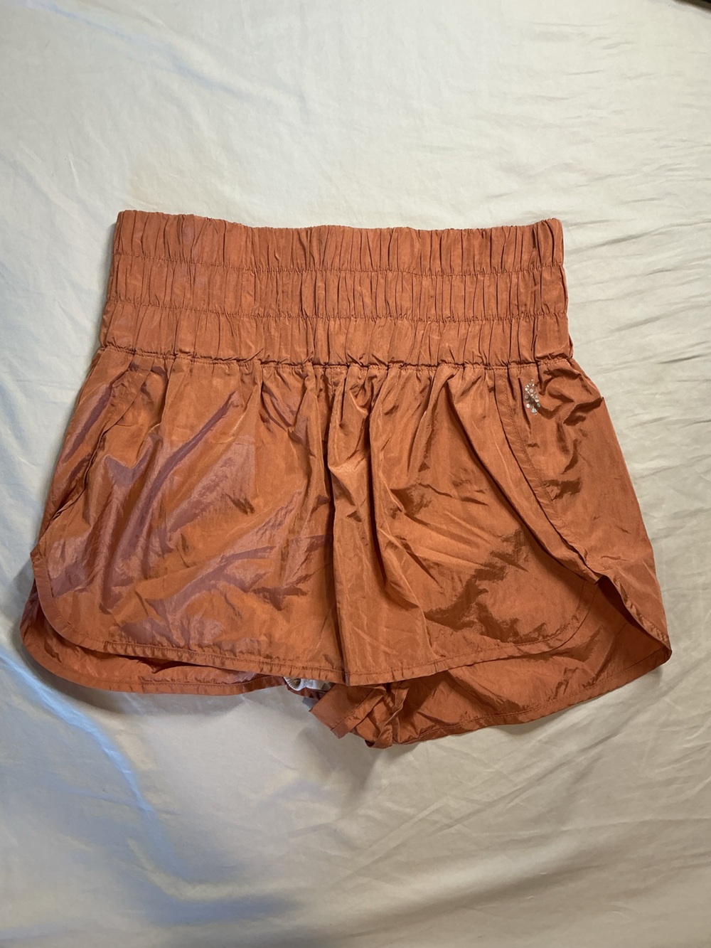 FP Movement by Free People Rust Orange Athletic Shorts
